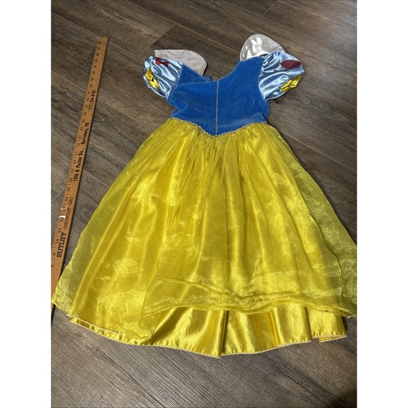 Snow White Disney Costume Toddler Dress With Velour Top, 3T - Picture 7 of 9